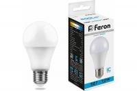 На фото изображено Лампа FERON LED A60 10W E27 6400K 230V LB-92