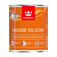 На фото изображено ТИККУРИЛА КРАСКА "FACADE SILICON"  0.9 Л (1) АКРИЛОВАЯ ДЛЯ ФАСАДОВ И ЦОКОЛЕЙ АКЦИЯ