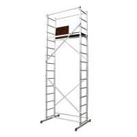 На фото изображено ВЫШКА-ТУРА "ТЕХНО 5" АЛЮМИНИЕВАЯ (1)