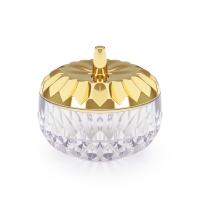 На фото изображено Сахарница "Свадебный переполох" с крышкой (прозрачный) (1/15) "Альтернатива" М8387