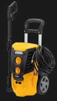 На фото изображено Моечная машина высокого давления R-180, 2200 Вт, 180 бар, 380 л/ч, колесная// Denzel