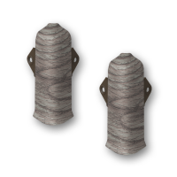 На фото изображено 210 Угол наружный Лексида 80мм с крепежом Дуб пепельный 2шт (1уп/10пар)