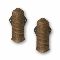 На фото изображено 407 Угол наружный Лексида 80мм с крепежом Дуб альпийский 2шт (1уп/10пар)