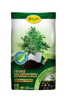 На фото изображено ГРУНТ "ДЛЯ ДЕКОРАТИВНО-ЛИСТВЕННЫХ РАСТЕНИЙ" 5 Л (5) "ФАСКО"