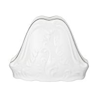 На фото изображено Салфетница "Rococo" Золотая кайма (1/6/36) Cmielow OMDZ21- Рококо-16