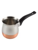 На фото изображено Турка Mallony CW-450C, 450 мл, стальная с медным дном