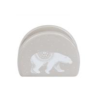 На фото изображено Салфетница "NORTHLAND" 10*4*8 см Керамика (1/96) "Dolomite" 2521135