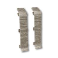 На фото изображено 253 Соединитель Лексида 80мм Ясень серый 2шт (1уп/10пар)