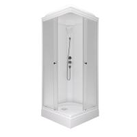 На фото изображено ДК Вельвет-К 80*80 А, низ. подд. (6 мест+сифон D90)