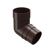 На фото изображено Колено 72 Docke Premium D=85 шоколад