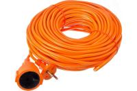 На фото изображено Удлинитель силовой в мотке, 2х0,75 мм2, 30м ЕРМАК