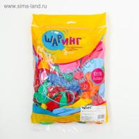 На фото изображено Воздушные шары латексные 12", пастель, 1шт., МИКС