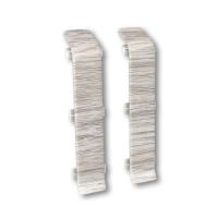 На фото изображено 230 Соединитель Лексида 80мм Дуб айсберг 2шт (1уп/10пар)