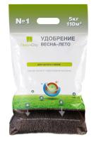 На фото изображено УДОБРЕНИЕ ДЛЯ ГАЗОНА №1  "ВЕСНА-ЛЕТО"  5 КГ (1)