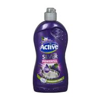 На фото изображено средство для мытья посуды ACTIVE  500мл Виноград 1/12