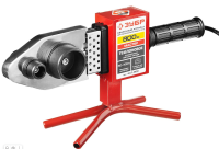 На фото изображено ЗУБР  800 Вт, паяльник для полипропиленовых труб, 6 насадок в комплекте (АСТ-800)