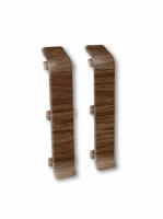 На фото изображено 406 Соединитель Лексида 80мм Дуб дворцовый 2шт (1уп/10пар)