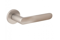 На фото изображено Ручки дверные Code Deco Slim H-40135-A-NISM