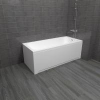 На фото изображено Ванна Ника 1700*700+каркас+экран+сифон