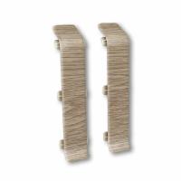 На фото изображено 203 Соединитель Лексида 80мм Дуб беленый 2шт (1уп/10пар)