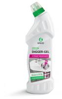 На фото изображено СР-ВО Д/ПРОЧИСТКИ ТРУБ "DIGGER GEL"  0.75 Л  (1/12)  "GRASS"