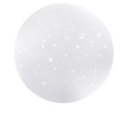 На фото изображено Светильник LED настенно-потолочный "ЗВЕЗДНОЕ НЕБО" 30Вт НБП-Р-2 6500К КВАДРАТ (370*370*78мм, основан