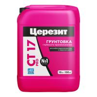 На фото изображено ГРУНТОВКА УКРЕПЛЯЮЩАЯ CT 17 PRO 10 Л (1/60) "CERESIT" (СБОРКА) 