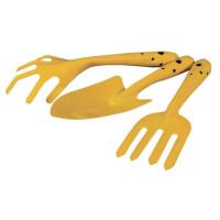 На фото изображено НАБОР САДОВЫЙ 3 ПРЕДМЕТА ЦЕЛЬНОМЕТАЛЛИЧ. (1/50)  004-0309 АКЦИЯ