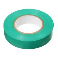 На фото изображено Изолента ПВХ 15 х 20 зеленая (10/200) АКЦИЯ ***