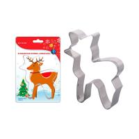 На фото изображено Форма кулинарная Мультидом Олененок, 13 x 10 x 1,8 см АКЦИЯ ***