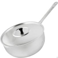 На фото изображено СОТЕЙНИК АЛЮМИН.  5.5 Л  D260 ММ С КРЫШКОЙ (1/4) 40719 АКЦИЯ