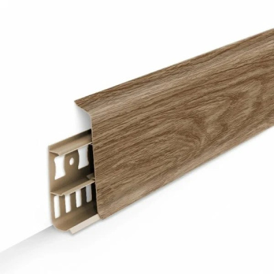 На фото изображено 407 Плинтус Лексида 80х2200мм Дуб альпийский (20шт)