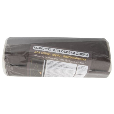 На фото изображено Комплект д/обивки двери с поролоном черный (2)