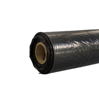 На фото изображено ПЛЕНКА ПЭТ ЧЕРНАЯ 150МКМ РУЛОН 3М*100М МЕТРАЖ