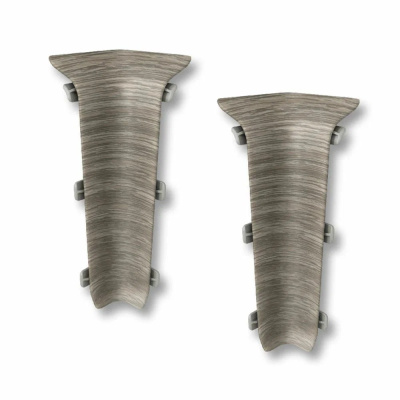 На фото изображено 253 Угол внутренний Лексида 80мм Ясень серый 2шт (1уп/10пар)