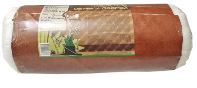 На фото изображено Комплект д/обивки двери с поролоном св.корич (2)