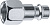 Переходник ЗУБР Профессионал 1/4"F - рапид штуцер 64914-1/4