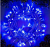 Гирлянда "Нить" 10 м , IP44, УМС, белая нить, 100 LED, синяя, 8 режимов, 24 В + трансформатор 