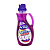 На фото изображено гель для стирки ACTIVE (АКТИВ) 1,5л Poly Wash,технология холодной стирки,Лаванда
