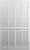 Дверь жалюзийная белая 1208мм 