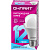 ЛАМПА СВЕТОДИОДНАЯ (LED)  "ОНЛАЙТ" A60  ГРУША  12W 4000 К  E27.  ХОЛ. СВЕТ (10/100)  71 655