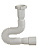 ОРИО Гибкая труба AC-1013 (гофра) с гайкой 1 1/2" x 40/50 длина 650 мм