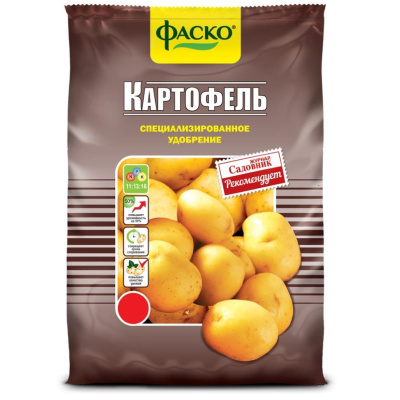 На фото изображено УДОБРЕНИЕ "КАРТОФЕЛЬ" 1 КГ (20) "ФАСКО"