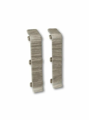 На фото изображено 210 Соединитель Лексида 80мм Дуб пепельный 2шт (1уп/10пар)