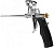 На фото изображено Пистолет для монтажной пены корпус и рукоятка пласт., мет. адаптер и регул винт, шток 16см, (шт.)