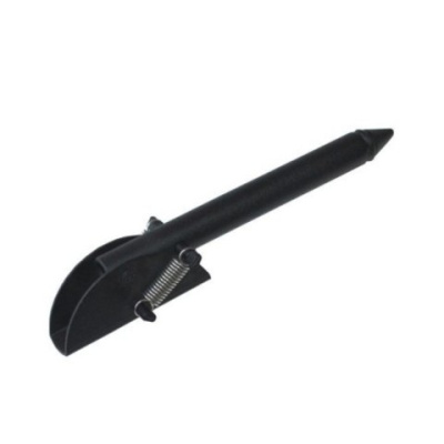 На фото изображено УПОР ВОРОТНЫЙ 200 ММ ЧЕРНЫЙ (10) ДОМАРТ